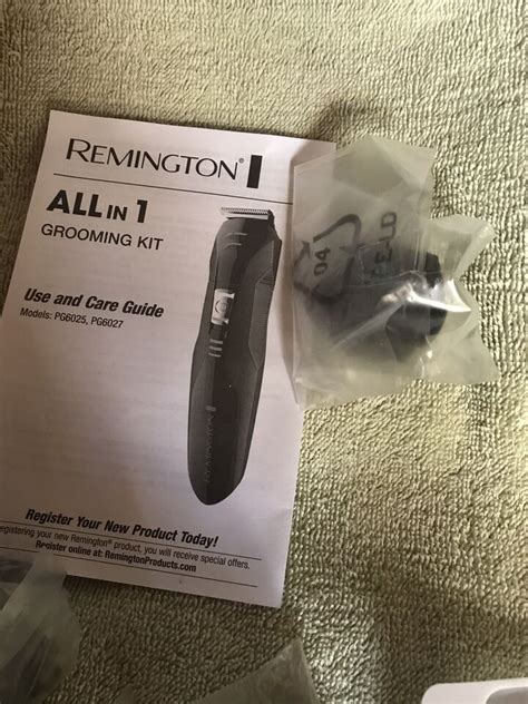 Remington All In One Grooming Kit Lithium Powered Piece Set Men S