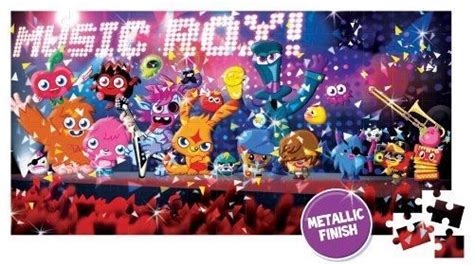 Moshi Monsters Music Rox Metallic Finish Puzzle 150 Piece Puzzle Deal