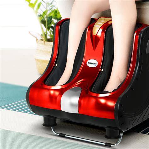 Livemor Calf & Foot Massager - Red