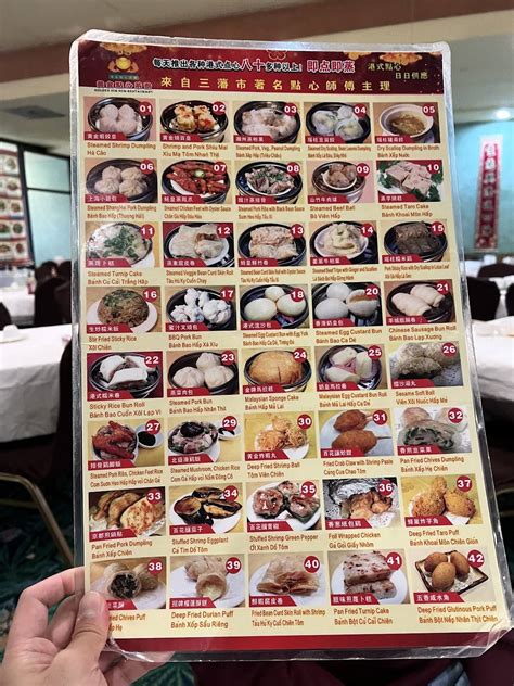 Menu At Golden Dim Sum Restaurant Houston Bellaire Blvd