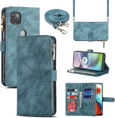 Amazon Jaorty For Motorola Moto One G Ace Wallet Case For