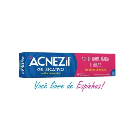 Gel Secativo Antiacne Acnezil Cimed 10g Shopee Brasil