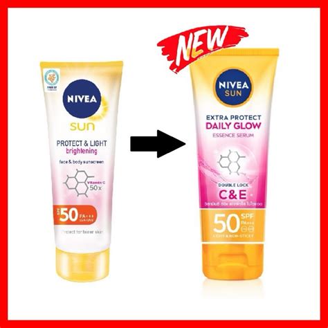 NIVEA Sun Extra Protect Daily Glow Essence Serum SPF50 Pa 70 Ml Sun