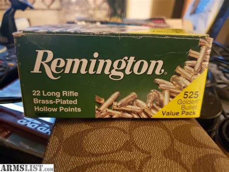 Armslist For Sale 22 Lr Remington Golden Bullet Ammo 525rds