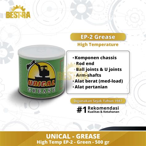 Jual Unical High Temp Ep Extreme Pressure Grease Minyak Gemuk Green