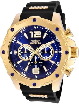 Invicta Men S 19659 I Force Analog Display Swiss Quartz Black Watch