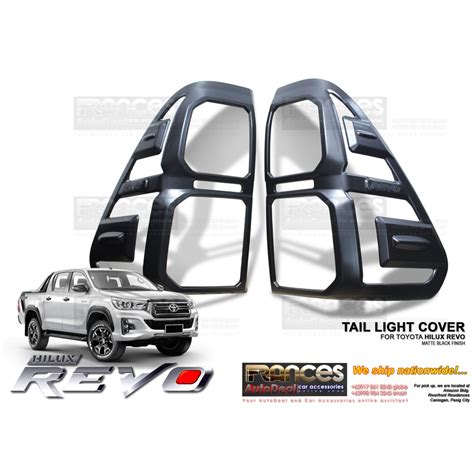 HILUX HILUX CONQUEST 2016 2022 TAIL LIGHT COVER TRD DESIGNED Shopee