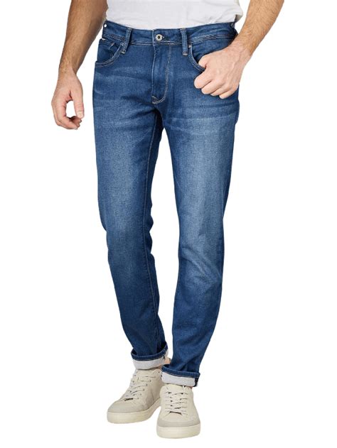 Pepe Jeans Stanley Jeans Tapered Fit In Dunkelblau Jeans Ch