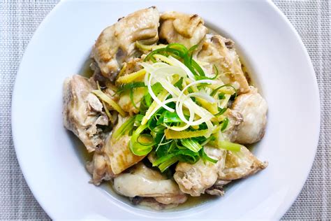 Steamed Chicken With Fragrant Spring Onion Oil Asian Inspirations