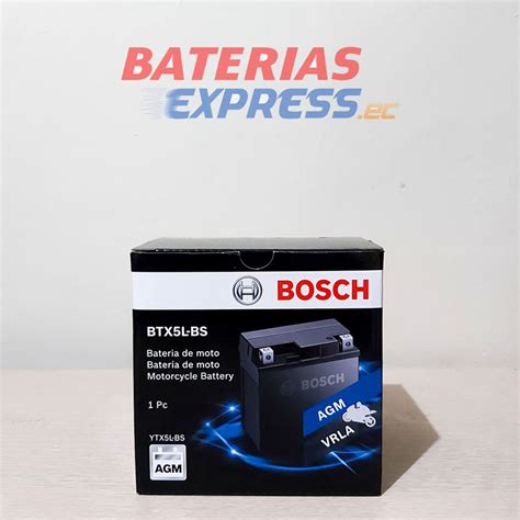 Bosch Moto BTX5L BS Baterias Express Ec