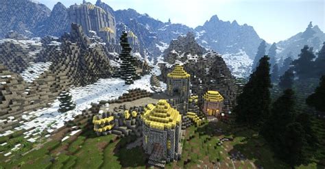 Mzulft, dwemer ruin V2, full interior (Skyrim TES) Minecraft Map