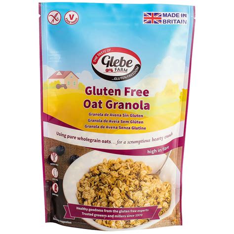 Glebe Farm Organic Gluten Free Oat Granola G Glebe Farm