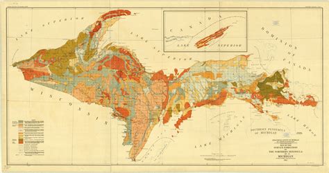 Map Of Upper Peninsula