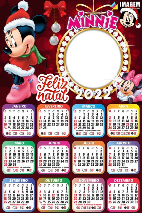 A Minnie Mouse Calendar For The New Year