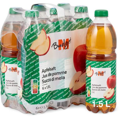 M Budget Jus De Pomme Migros