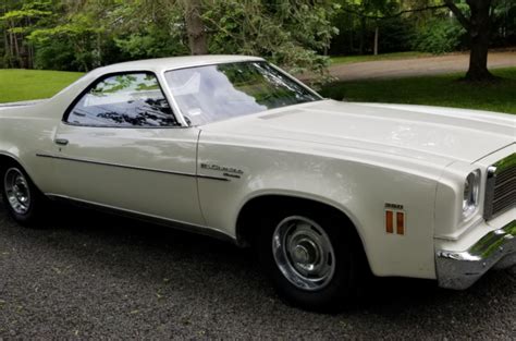 Chevrolet El Camino Classic White W Black Includes Custom Hard