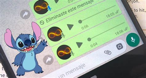 Whatsapp Conoce C Mo Enviar Divertidos Audios Con La Voz De Stitch A