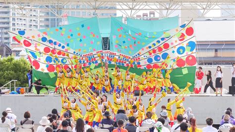 4k 関学よさこい連 炎流 フィナーレ演舞 Sailing Kobe 2021 メインステージ Youtube