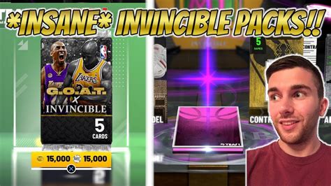 Nba K Myteam Insane K Mt Goat X Invincible Pack Opening So