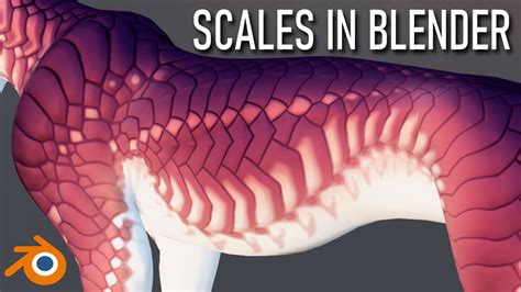 How To Sculpt Scales In Blender 3d Modeling Tutorial Youtube