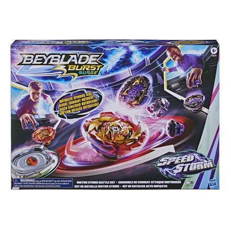 Buy Beyblade Burst Surge Speedstorm Motor Strike Battle Set Battle