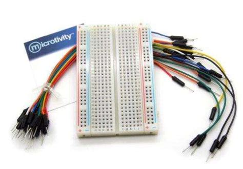 Breadboard and Jumper wires | Download Scientific Diagram