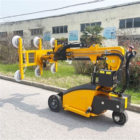 400kg Load Glass Plate Lifter Mobile Glazing Robot Glass Vacuum Lifter Glass Installation Robot