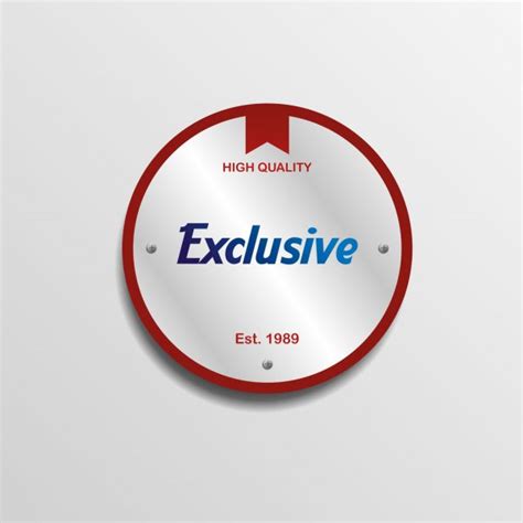 Label Theme Stock Vector Image By Vectorfirst