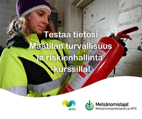 Tutustu Ja Testaa Tietosi Maatilan Paloturvallisuudesta MTK Varsinais