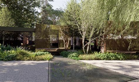 Invisible House - The Ruby Cube