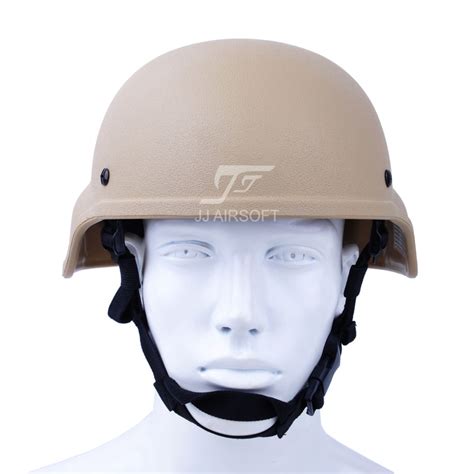 Mich Helmet Tan Jj Airsoft