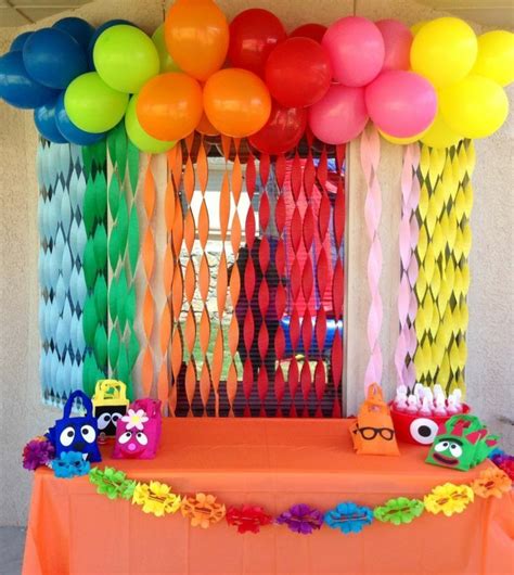 decoraci n festiva en 2019 Fiesta de cumpleaños infantil Decoración