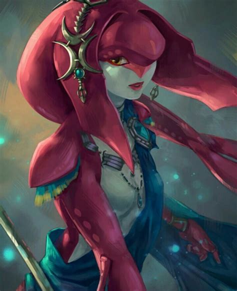 Princess Mipha Of The Zora Legend Of Zelda Dessin Zelda Zelda