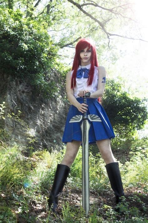 Erza Scarlet Casual Outfit Cosplay by YuukoScarlet.deviantart.com on