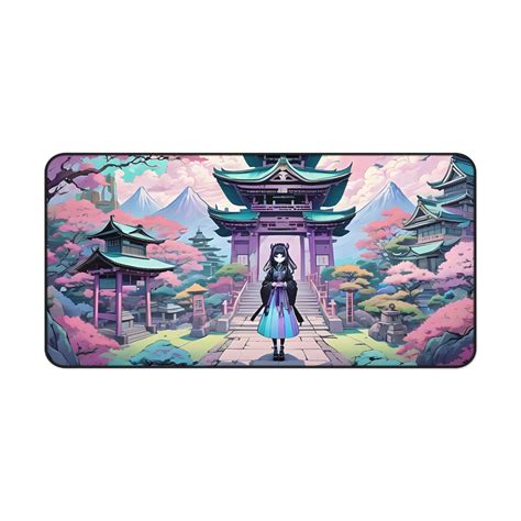 Anime Girl Large Desk Mat,japanese Anime PC Mousepad,anime Lover Tech ...