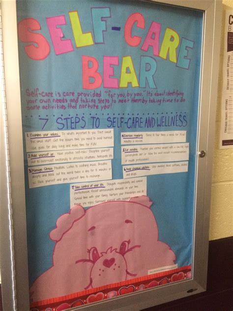 Self Care Ra Bulletin Board Health Bulletin Boards Ra Bulletin