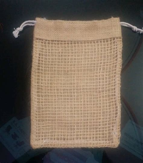 Plain Jute Net Potli Pouch Bag Size 7 X 10 Inch At Rs 19 20 Piece In