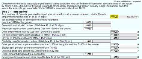 What Is Line Or On Your Tax Return Loans Canada