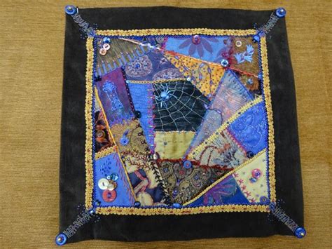 Crazy Quilt Wall Hanging Wall Decoration Crazy By 2crazy4myquilt