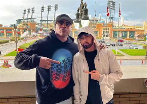 LL Cool J Meets Eminem Ahead Of FORCE Tour Concert In Detroit