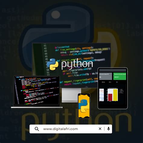 Formation complète sur la maitrise de Python Digitalafri