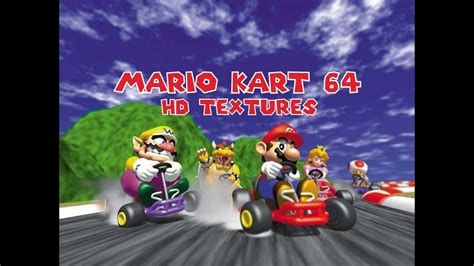 Mario Kart 64 Hd Textures Youtube