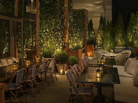 The Times Square EDITION Hotel – New York, NY, USA – Terrace at Night ...