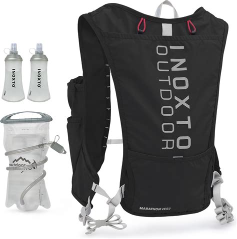 INOXTO Running Hydration Vest Backpack Lightweight Insulated Pack With