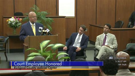 Watch: Richland County Court Honors Employee - ABC Columbia