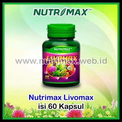 Jual Nutrimax Livomax Vitamin Untuk Buat Hati Ginjal Liver Kidney