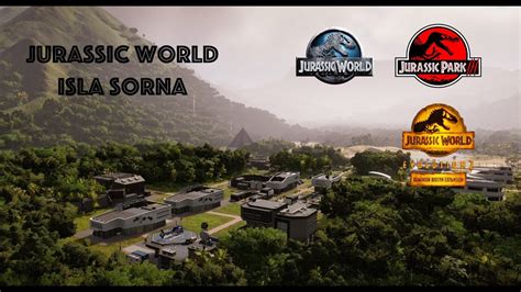 Jurassic World Isla Sorna Full Park Build Modded Youtube