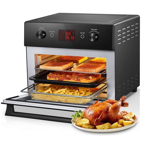 Fohere Air Fryer Toaster Oven Combo 20qt Smart Convection Ovens Countertop 7 Cooking Functions