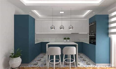 Blue And White Kitchen Cabinets Ideas