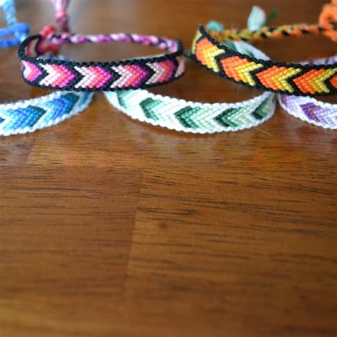 Chevron Beaded Bracelet - Etsy